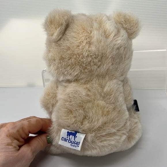 Vintage Tooth Fairy Bear Plush Carousel by Guy 1983 Stuffed Animal Holder - Picture 5 of 8